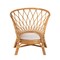 Bali & Pari Emmeline Bohemian Honey Rattan Accent Chair 245-13640-ZORO - alternate 7